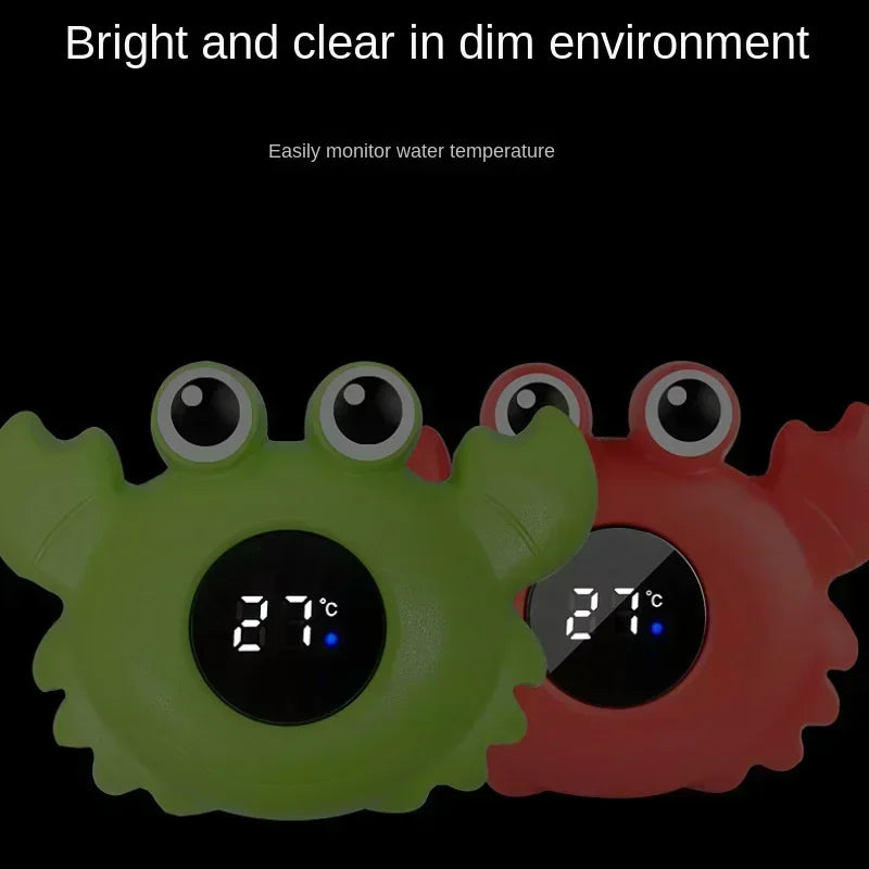 Digital Baby Bath Thermometer – Safe Water Temperature Meter with Cute Animal Design - Nestling Babies