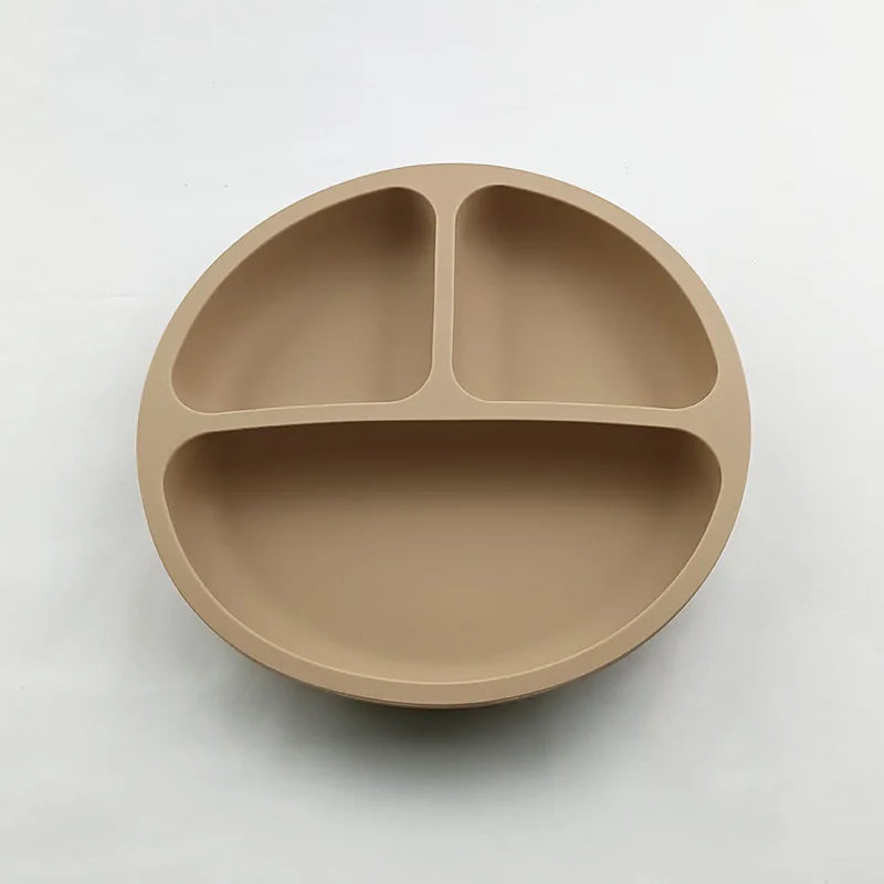 Silicone Suction Plate for Toddlers – Non-Slip Cartoon Design for Mess-Free Meals - Nestling Babies