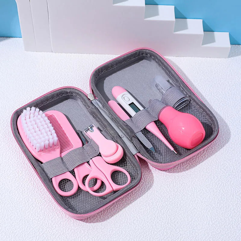 All-in-One Baby Care Kit – 13-Piece Grooming & Health Essentials Set for Newborns - Nestling Babies