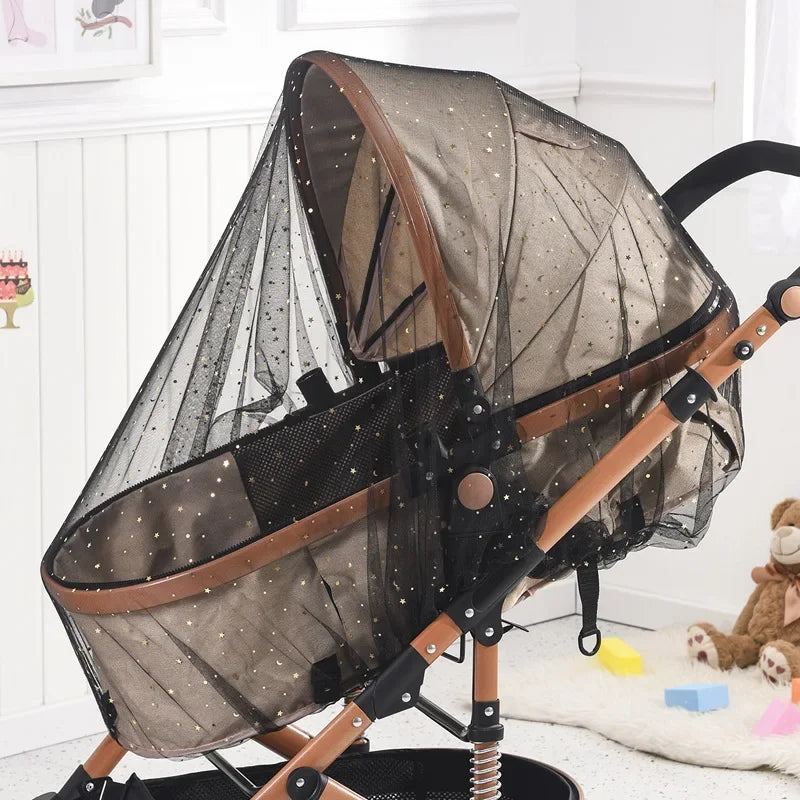 Universal Baby Stroller Mosquito Net – Sunshade Insect Protection Cover for Pushchair & Pram - Nestling Babies