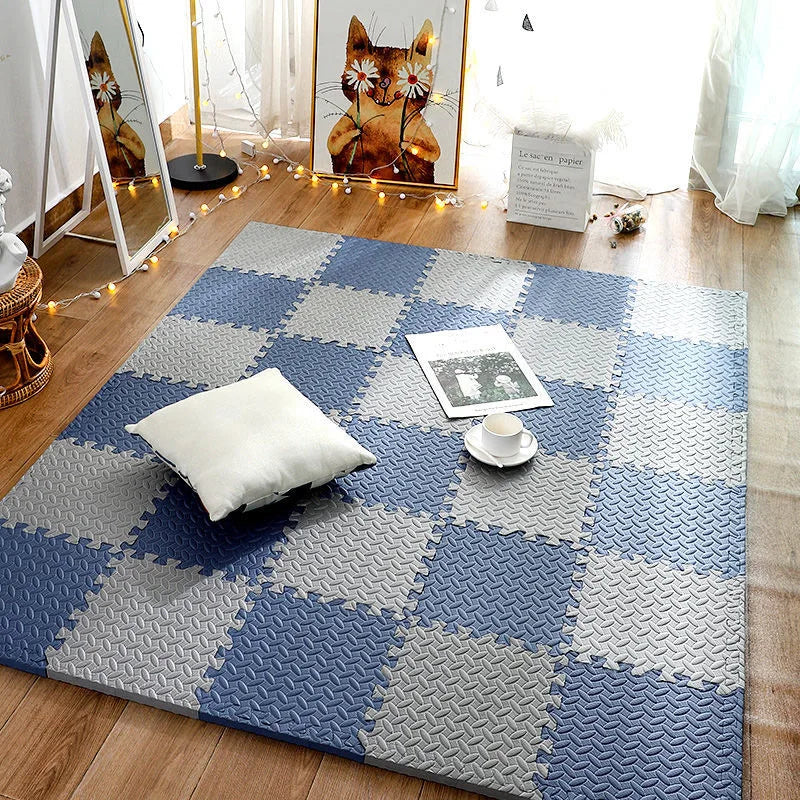 8/16PCS Baby Puzzle Foam Play Mat – Soft Interlocking Floor Tiles for Kids - Nestling Babies