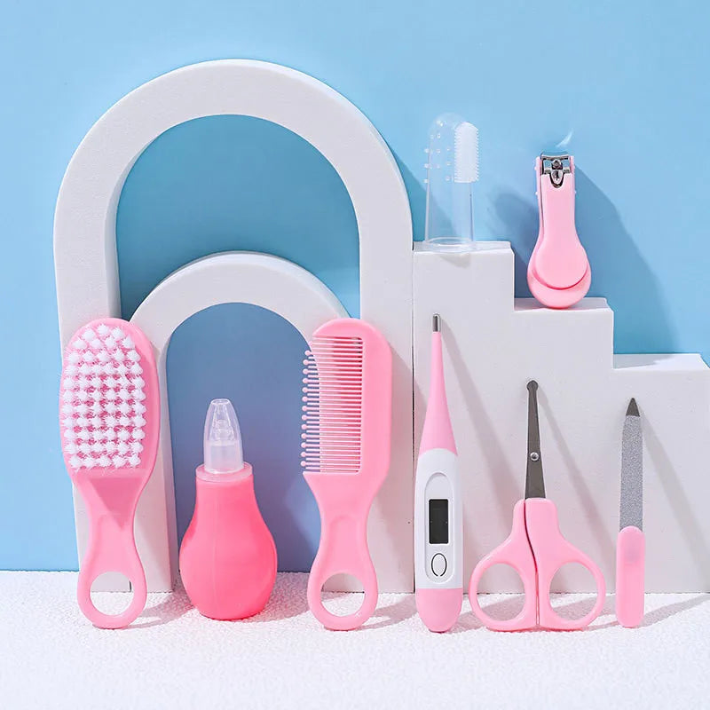 All-in-One Baby Care Kit – 13-Piece Grooming & Health Essentials Set for Newborns - Nestling Babies