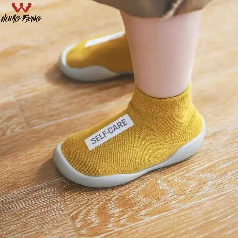 Meckior Baby Sock Shoes – Soft Sole Knit Booties for First Walkers (0–36 Months) - Nestling Babies