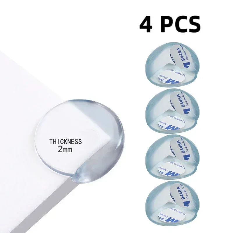 Transparent PVC Corner & Edge Guards – Anti-Bump Baby Safety Strip with Double-Sided Tape - Nestling Babies