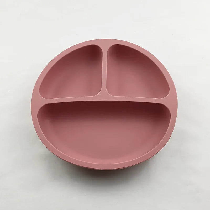 Silicone Suction Plate for Toddlers – Non-Slip Cartoon Design for Mess-Free Meals - Nestling Babies