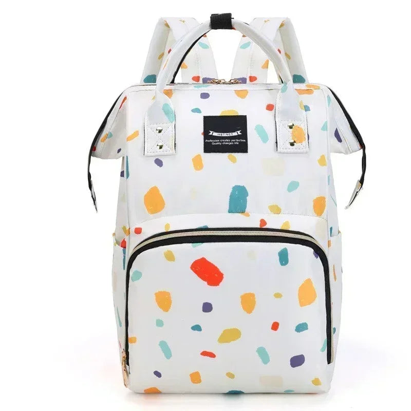 Large Capacity Diaper Backpack – Insulated Multi-Function Baby Bag for Travel & Stroller Use - Nestling Babies