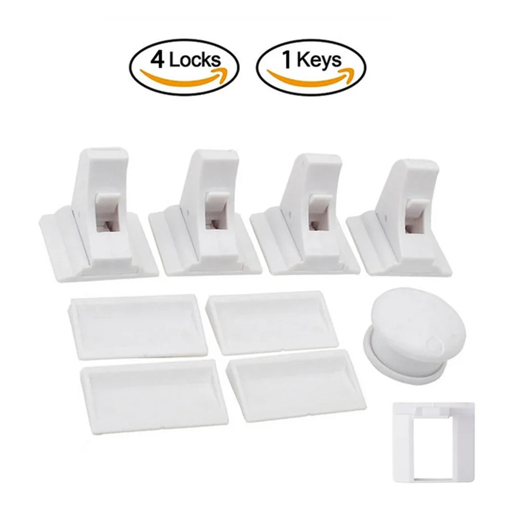 Magnetic Baby Safety Locks – Invisible Childproof Drawer & Cabinet Latches (No Drilling Required) - Nestling Babies