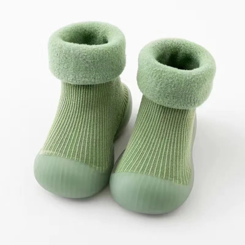 Warm Winter Baby Boots – Slip-On First Walkers for Boys & Girls (0–4 Years) - Nestling Babies