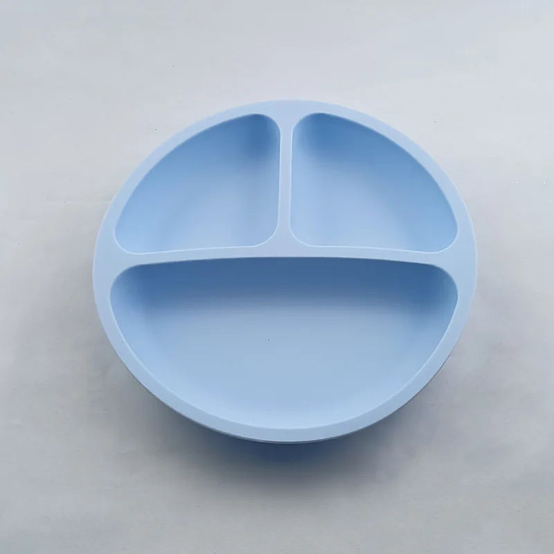 Silicone Suction Plate for Toddlers – Non-Slip Cartoon Design for Mess-Free Meals - Nestling Babies