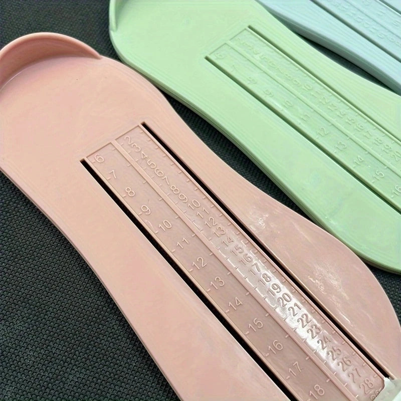 Baby Foot Measuring Gauge – Accurate Infant & Toddler Shoe Size Ruler Tool - Nestling Babies