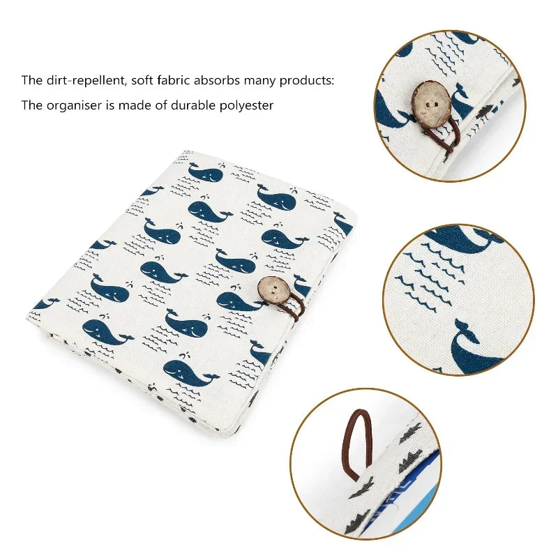 Portable Baby Diaper Bag Organizer – Foldable Stroller Pouch for Travel & Outdoor Use - Nestling Babies