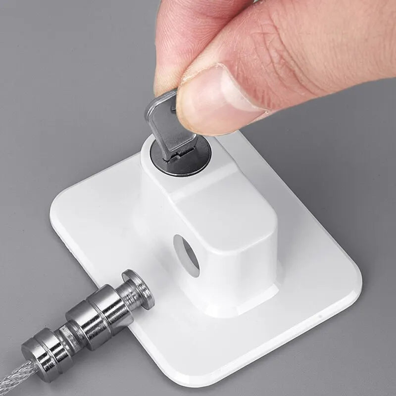 Baby Safety Cable Lock – Multi-Use Window, Fridge & Cabinet Security Lock for Kids - Nestling Babies