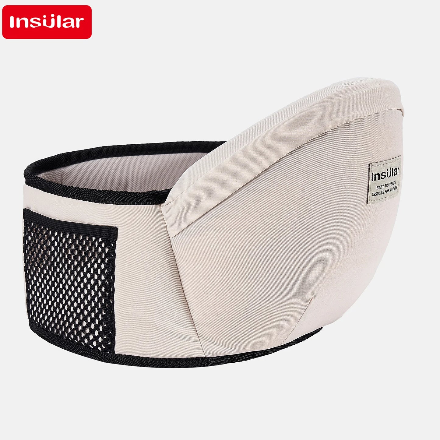 Baby Carrier Waist Stool – Adjustable Infant Hipseat for Comfortable Babywearing - Nestling Babies