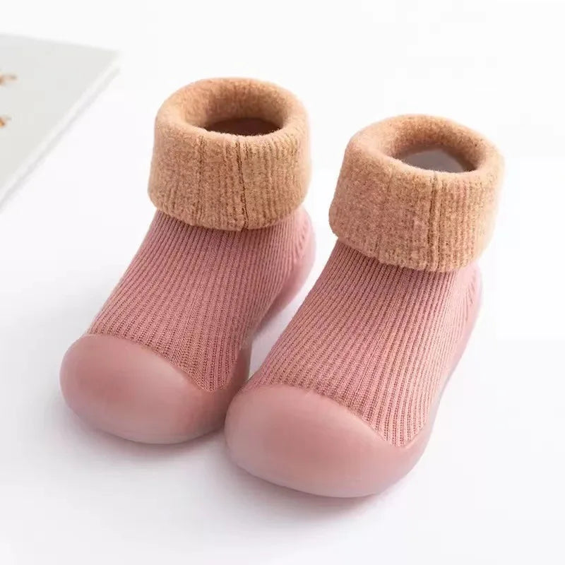 Warm Winter Baby Boots – Slip-On First Walkers for Boys & Girls (0–4 Years) - Nestling Babies