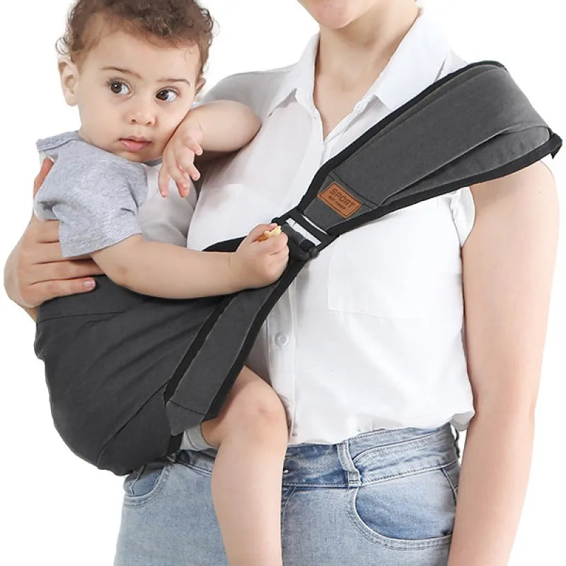 Ergonomic Baby Waist Stool Carrier – 4-in-1 Adjustable Baby Hip Seat for All Seasons (0–24 Months) - Nestling Babies