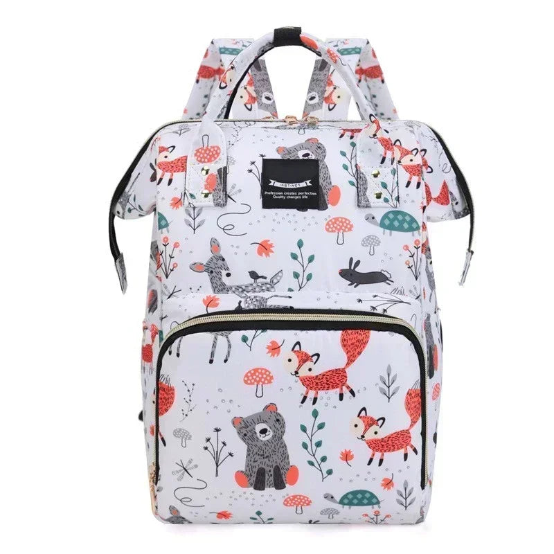 Large Capacity Diaper Backpack – Insulated Multi-Function Baby Bag for Travel & Stroller Use - Nestling Babies