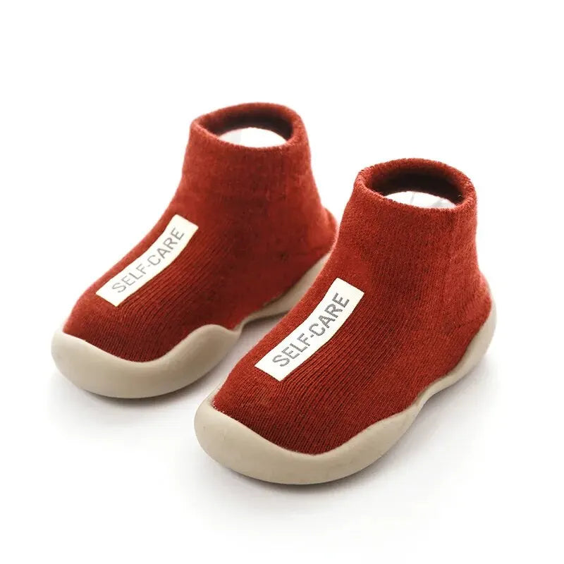 Meckior Baby Sock Shoes – Soft Sole Knit Booties for First Walkers (0–36 Months) - Nestling Babies