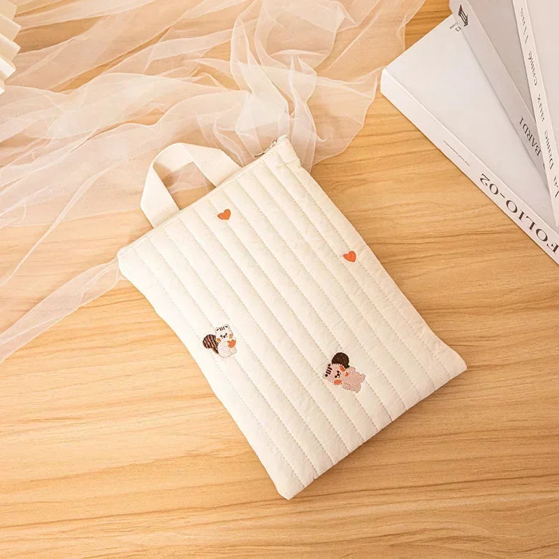 Cotton Baby Diaper Bag – Compact & Stylish Mommy Organizer - Nestling Babies