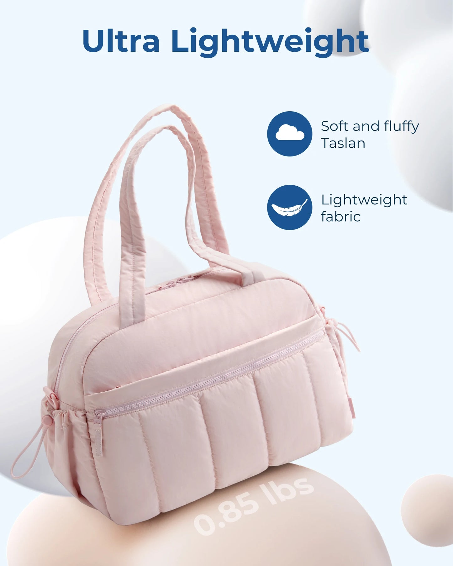 BAGSMART Travel Duffel Bag for Women – Waterproof Weekender Gym & Beach Bag with Wet Pocket - Nestling Babies
