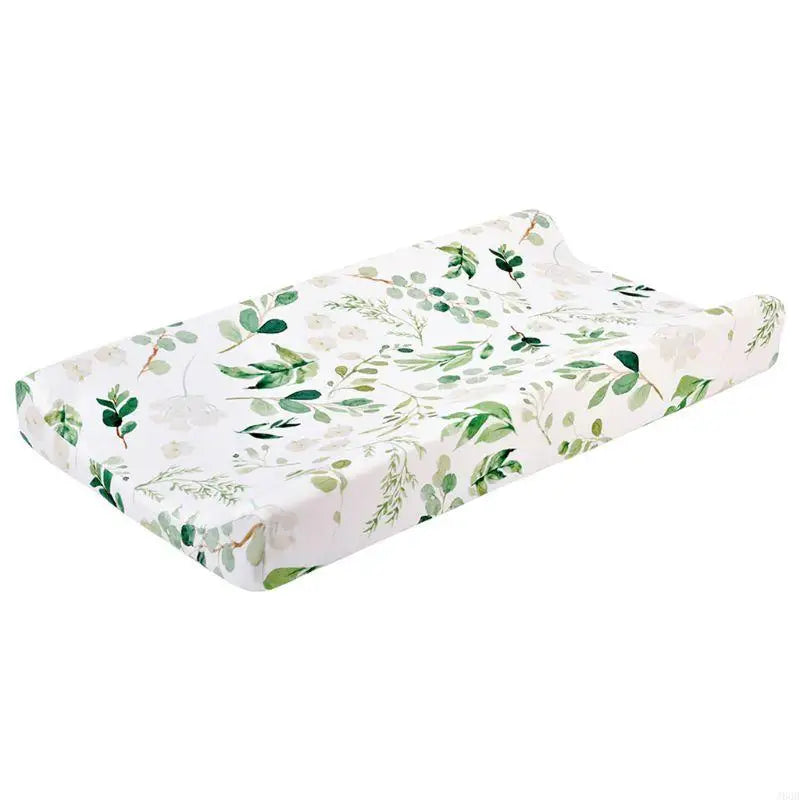 Floral Fitted Crib Sheet – Soft & Stretchy Diaper Changing Pad Cover for Nursery - Nestling Babies