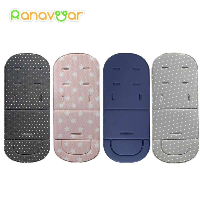 Soft Universal Stroller Seat Cushion – Breathable Baby Pad for All Seasons (0–24M) - Nestling Babies
