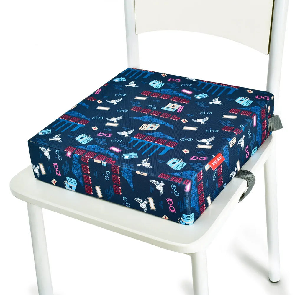 Adjustable Baby Booster Seat Cushion – Soft Dining Chair Pad with Safety Straps for Toddlers - Nestling Babies
