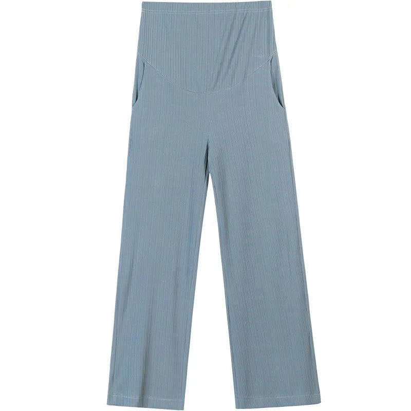 Thickened Maternity Belly Pants – Loose & Cozy Everyday Wear for Pregnant Women - Nestling Babies