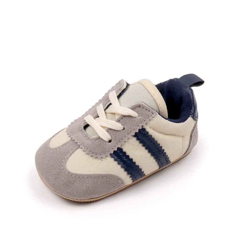 Unisex Baby Sports Shoes – Non-Slip PVC Sole First Walkers (0–12 Months) - Nestling Babies