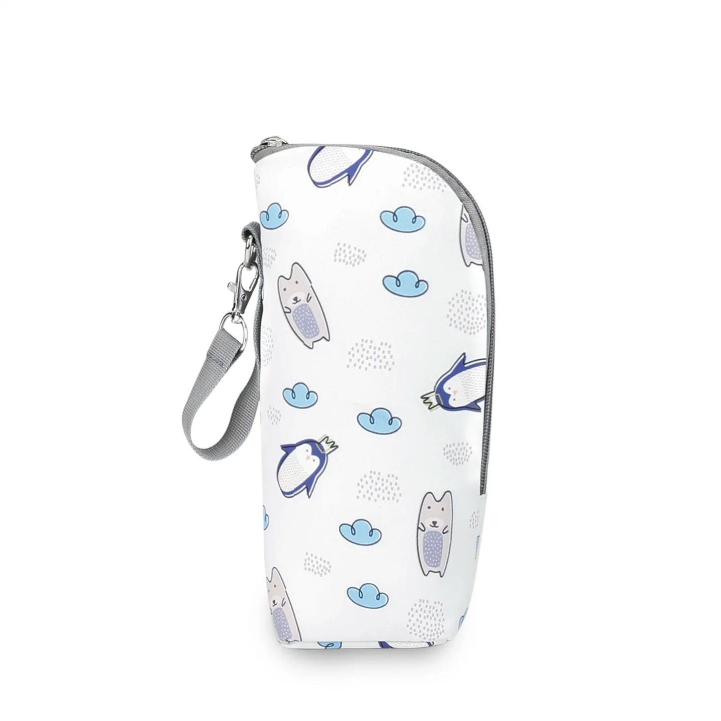 Portable Baby Bottle Warmer Bag – Insulated Bottle Holder for Outings & Stroller Use - Nestling Babies