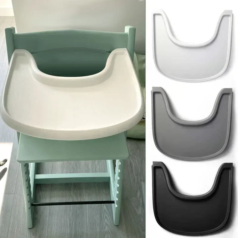 Growth Chair Dining Plate – High Chair Tray for Baby Feeding (ABS Material) - Nestling Babies