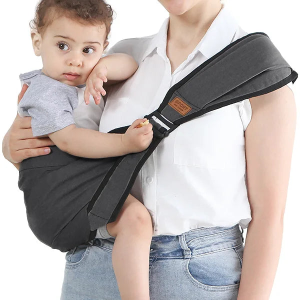 Ergonomic Baby Waist Stool Carrier – 4-in-1 Adjustable Baby Hip Seat for All Seasons (0–24 Months) - Nestling Babies