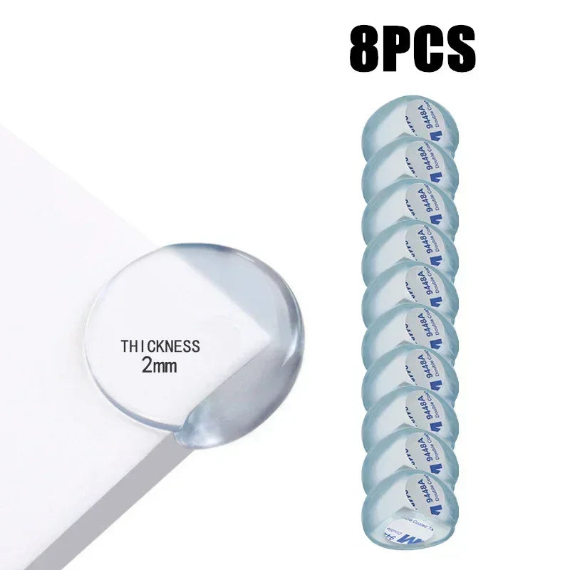 Transparent PVC Corner & Edge Guards – Anti-Bump Baby Safety Strip with Double-Sided Tape - Nestling Babies