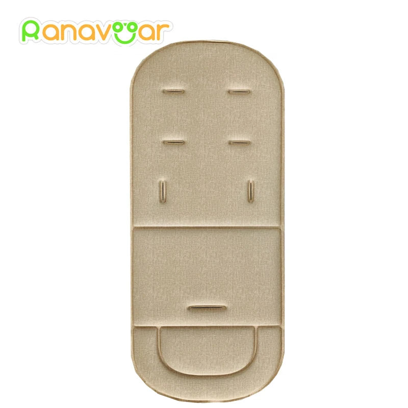 Soft Universal Stroller Seat Cushion – Breathable Baby Pad for All Seasons (0–24M) - Nestling Babies