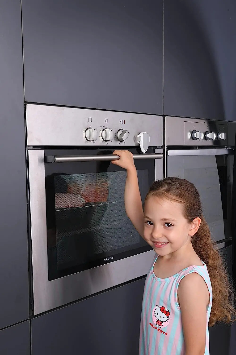 Baby Oven Door Lock – Child Safety Lock for Oven, Microwave & Cabinets - Nestling Babies
