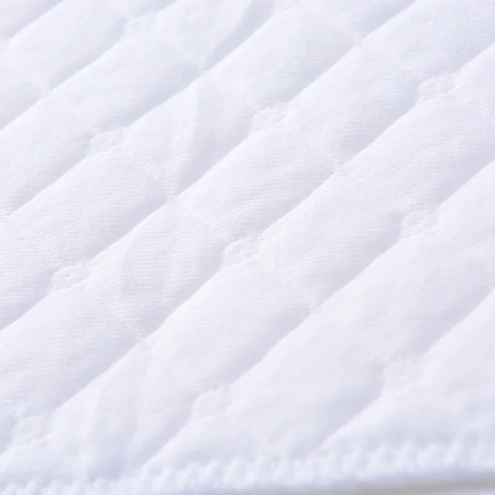 10pcs Reusable Cotton Baby Diapers – Washable, Soft & Super Absorbent Pads for Newborns (3–5kg) - Nestling Babies