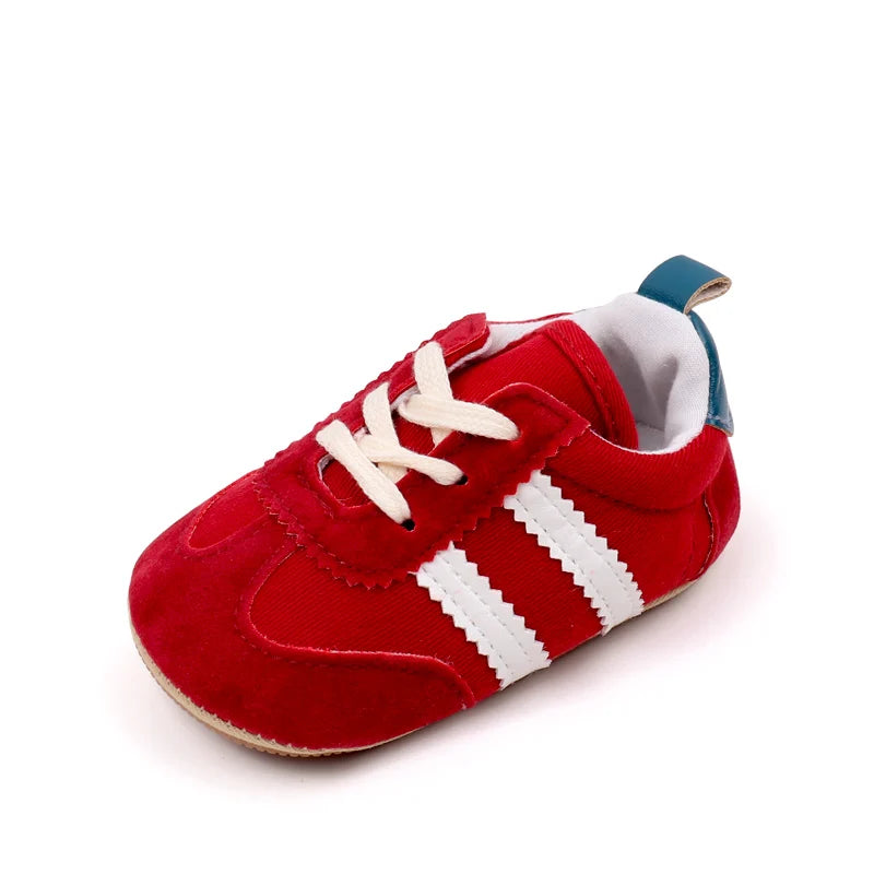 Unisex Baby Sports Shoes – Non-Slip PVC Sole First Walkers (0–12 Months) - Nestling Babies