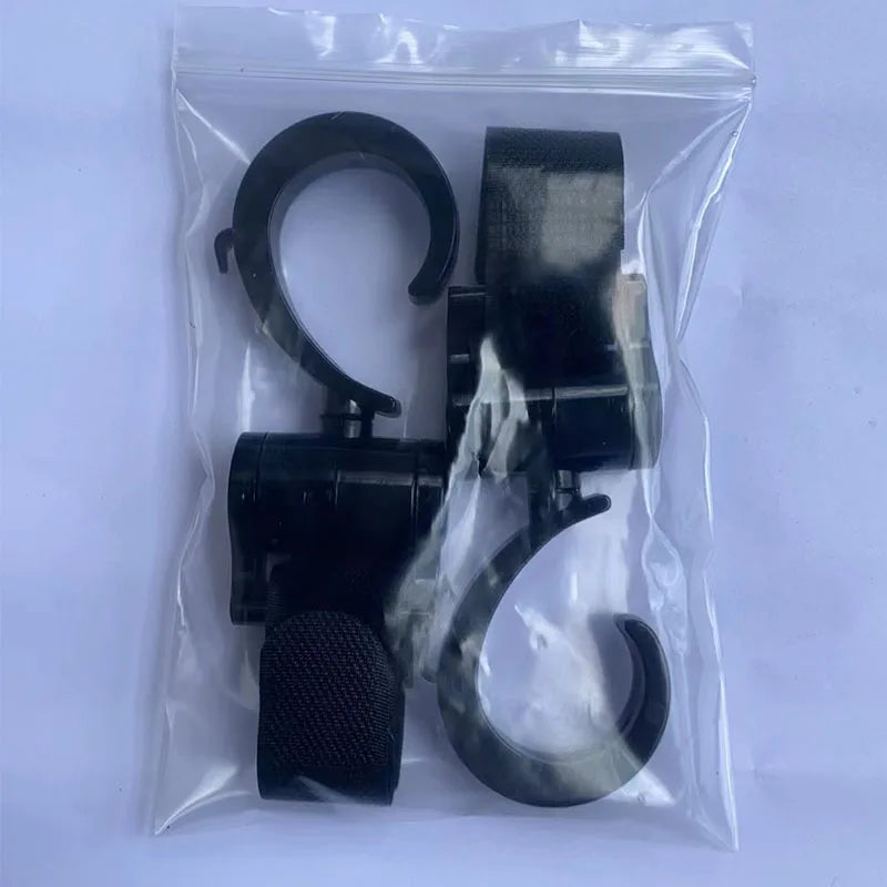 2PCS Multi-Purpose Baby Stroller Hooks – Heavy-Duty Pram Clips for Bags & Shopping - Nestling Babies