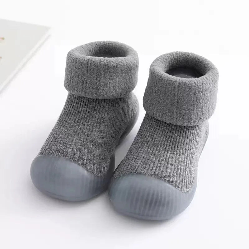 Warm Winter Baby Boots – Slip-On First Walkers for Boys & Girls (0–4 Years) - Nestling Babies