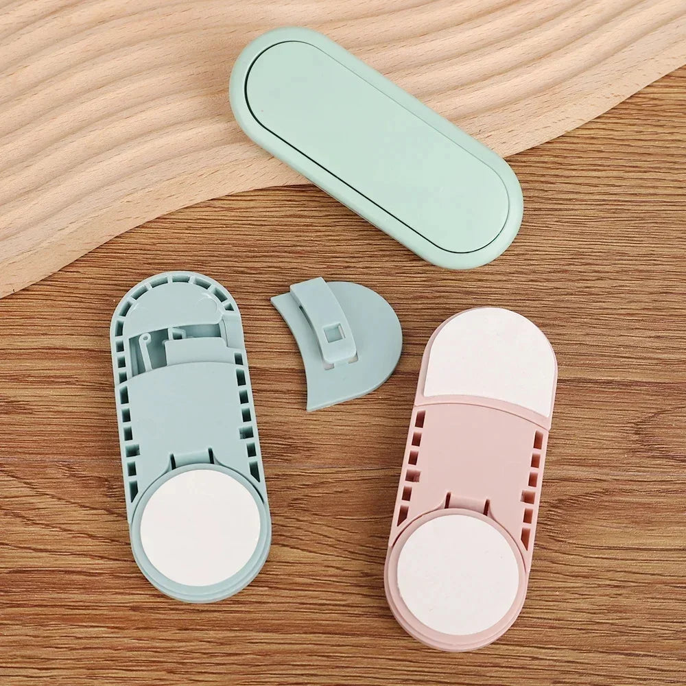 5PCS Invisible Safety Latches for Cabinets & Drawers – Baby Anti-Pinch Locks - Nestling Babies