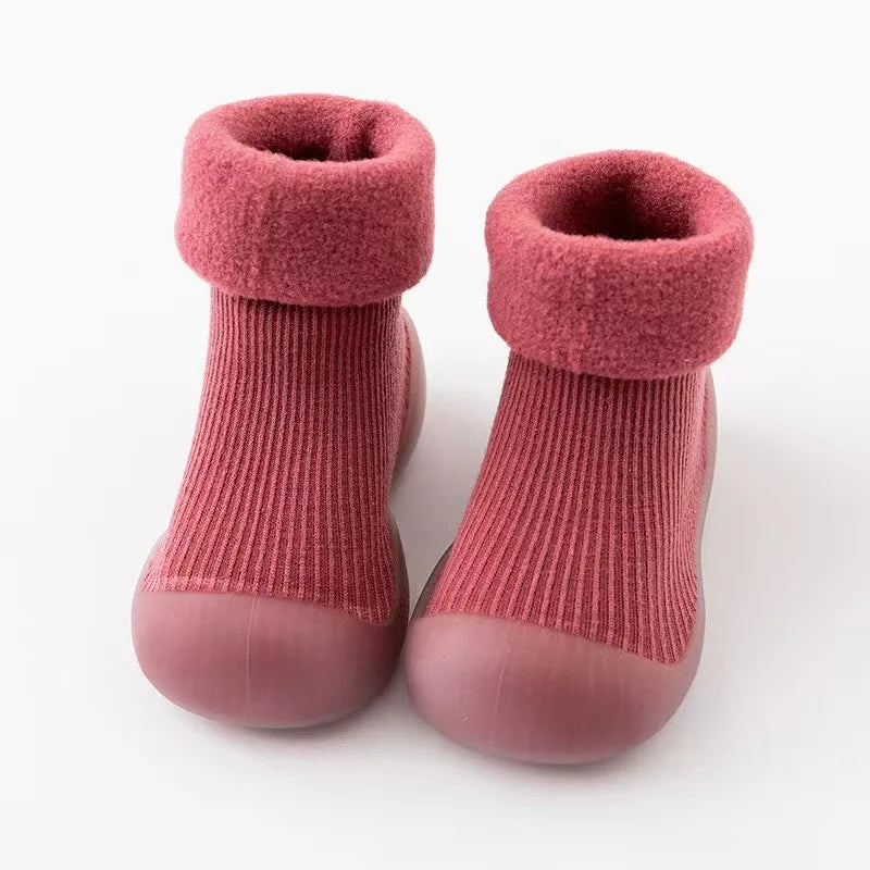 Warm Winter Baby Boots – Slip-On First Walkers for Boys & Girls (0–4 Years) - Nestling Babies