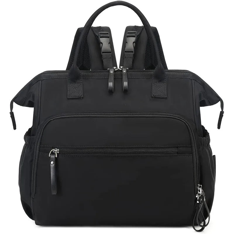 Large Capacity Cotton Diaper Backpack – Stylish & Functional Maternity Bag for Moms on the Go - Nestling Babies