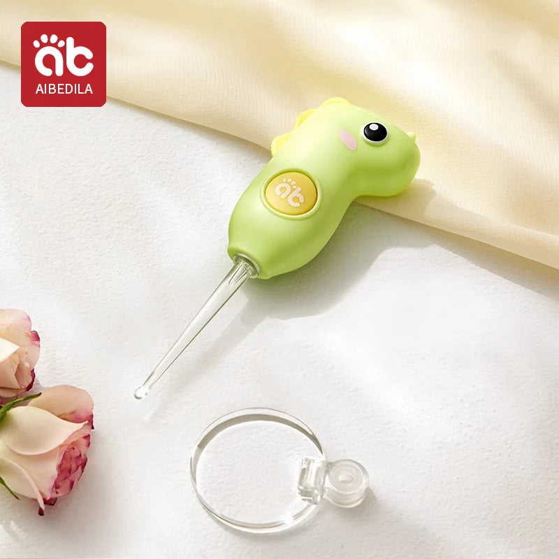 LED Baby Ear Wax Removal Kit – Gentle Light-Up Ear Cleaner Set - Nestling Babies