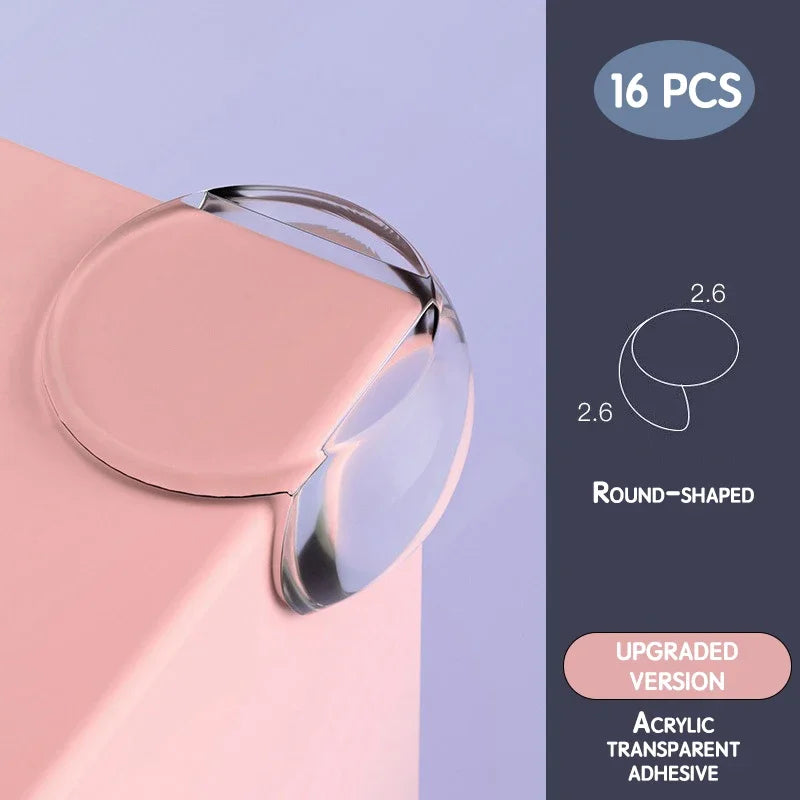 16pcs Luminous Silicone Corner & Socket Guards – Baby Safety Edge Protectors for Furniture & Outlets - Nestling Babies