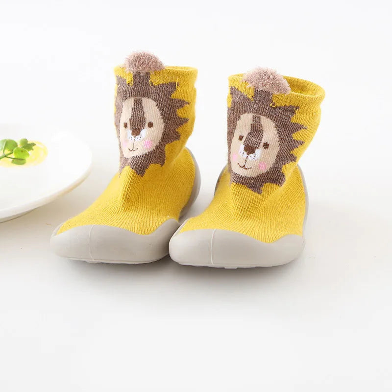 Soft Knit Baby First Walkers – Non-Slip Slip-On Shoes for Toddlers (0–4Y) - Nestling Babies