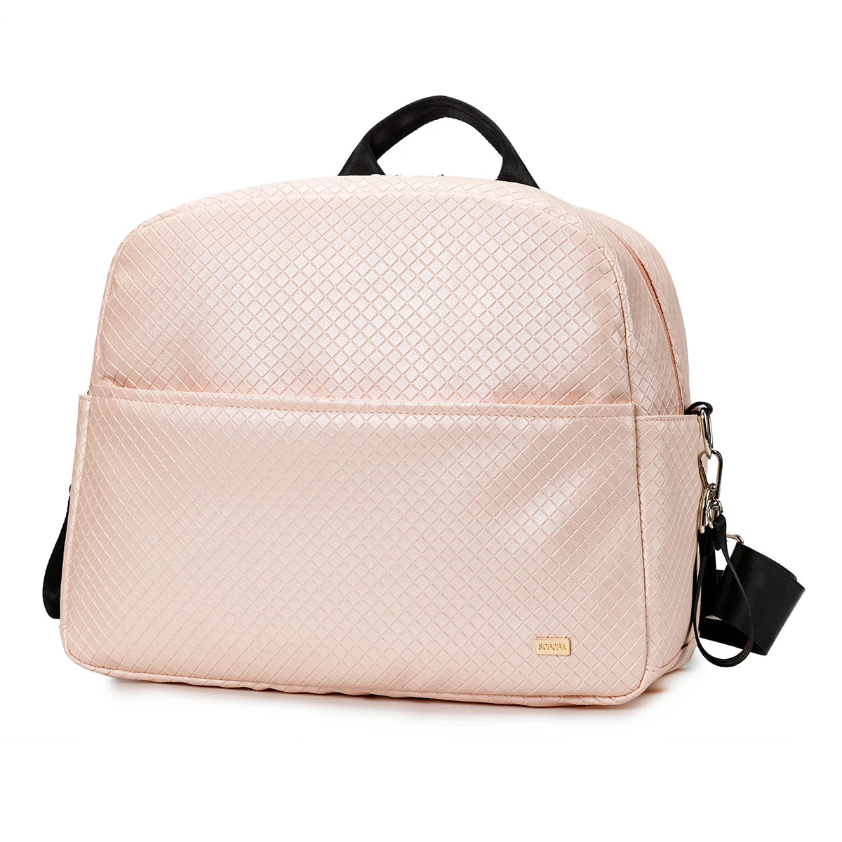 Soboba Stylish Diaper Backpack – Waterproof & Eco-Friendly PU Leather Bag for Modern Moms - Nestling Babies