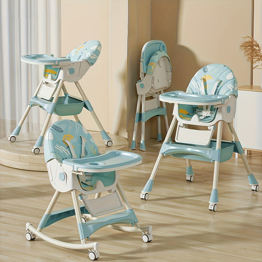 Adjustable Baby High Chair – Sleek, Safe & Easy to Clean - Nestling Babies 