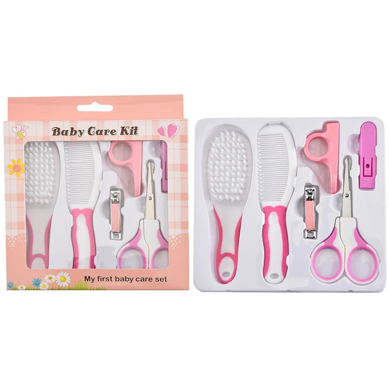 13-in-1 Baby Grooming Kit – Nail Care, Thermometer, Scissors & Hygiene Tools Set - Nestling Babies 