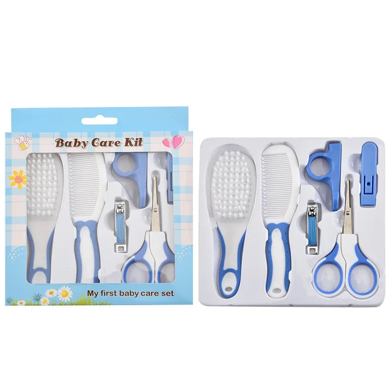 13-in-1 Baby Grooming Kit – Nail Care, Thermometer, Scissors & Hygiene Tools Set - Nestling Babies 