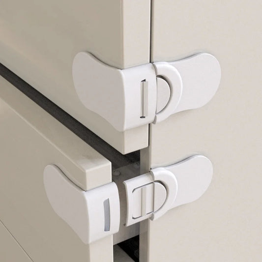 Baby Safety Drawer Lock – Anti-Pinch Cabinet Lock for Drawers & Cupboards - Nestling Babies 