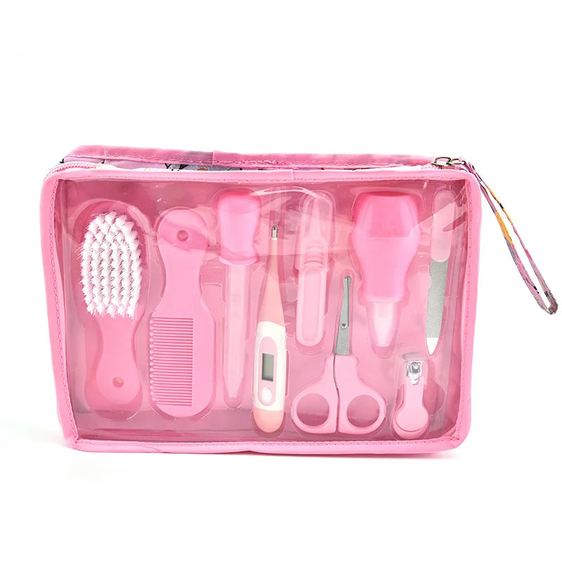13-in-1 Baby Grooming Kit – Nail Care, Thermometer, Scissors & Hygiene Tools Set - Nestling Babies 